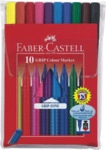 Faber Castell Fasermaler Grip Colour VE=10 Farben