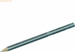 Faber Castell Farbstift Jumbo Grip silber