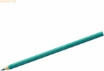 12 x Faber Castell Farbstift Colour Grip kobaltt&uuml;rkis