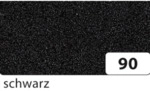 10 x Folia Moosgummi - 20 x 29 cm schwarz.