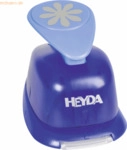 Heyda Motivstanzer f&uuml;r Karton bis 220g/qm gro&szlig; Blume ca. 25x25mm