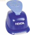 Heyda Motivstanzer f&uuml;r Karton bis 220g/qm Blume Pop-Up gro&szlig; ca. 25x25m