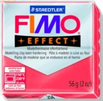 Staedtler Modelliermasse Fimo soft 56g rot transparent