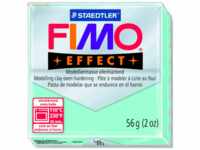 6 x Staedtler Modelliermasse Fimo effect Kunststoff 56g mint Normalblo