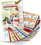 Folia Bastelblock Weihnachten - 24 x 34 cm 30 Blatt.