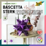 Folia Bascetta Stern - violett transparent &Oslash; 20 cm.