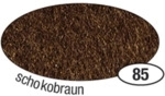 10 x Folia Bastelfilz - 20 x 30 cm schokobraun.