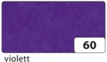 Folia Transparentpapier - 42g 70 x 100 cm gefalzt 25 Bogen violett.