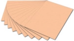 100 x Folia Tonpapier - A4 apricose.