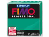 4 x Staedtler Modelliermasse Fimo Professional echtgrün 85g
