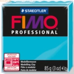4 x Staedtler Modelliermasse Fimo professional t&uuml;rkis 85g