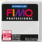 4 x Staedtler Modelliermasse Fimo Professional delfingrau 85g