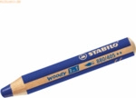 Stabilo Holzfarbstift woody 3 in 1 ultramarinblau