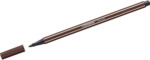 10 x Stabilo Fasermaler pen 68 braun