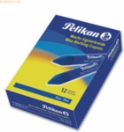 Pelikan Wachs-Signierkreide 772/12 blau VE=12 St&uuml;ck