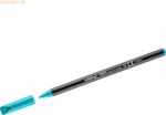 5 x Edding Fasermaler edding 1200 colourpen 1mm t&uuml;rkis