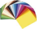Folia Tonpapier - 25 x 35 cm 50 Bogen sortiert.
