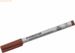 Staedtler Folienstift Lumocolor B nonpermanent braun