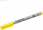 Staedtler Folienstift Lumocolor B nonpermanent gelb