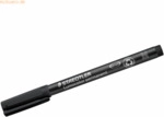 Staedtler Folienschreiber Lumocolor M permanent schwarz