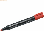 Staedtler Marker Lumocolor permanent 2-5mm rot