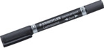 Staedtler Permanentmarker Lumocolor permanent duo schwarz