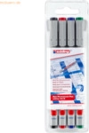 Edding OHP-Marker edding 152 M non-permanent 1mm schwarz, rot, blau, g