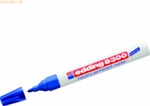 Edding Permanentmarker edding 8300 industry permanent marker blau Rund