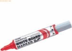 Pentel Whiteboardmarker Maxiflo 2,5mm Rundspitze rot