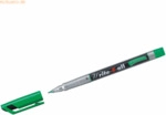 10 x Stabilo Permanentmarker Write-4-all S 0,4mm gr&uuml;n
