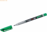 10 x Stabilo Permanentmarker Write-4-all M gr&uuml;n
