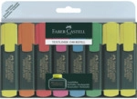 Faber Castell Textmarker Aktionsetui VE=6+2 St&uuml;ck