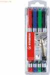 5 x Stabilo Permanentmarker Write-4-all S 0,4mm VE=4 St&uuml;ck farbig