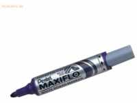 12 x Pentel Whiteboardmarker Maxiflo 2,5mm Rundspitze violett