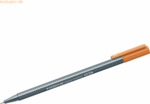 10 x Staedtler Fineliner triplus 0,3mm braun