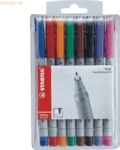 Stabilo Folienschreiber OHPen F non-permanent VE=8 St&uuml;ck sortiert