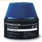 Staedtler Nachf&uuml;lltinte Lumocolor permanent blau