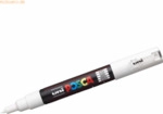 Uni-Ball Fasermaler Uni Posca PC-1MC 0,7 wei&szlig;