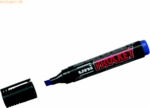 Faber Castell Marker Uni Prockey Keilspitze 3-6mm blau
