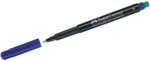 Faber Castell Folienschreiber permanent F blau