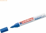 10 x Edding Glanzlack-Marker edding 750 blau