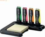 Stabilo Textmarker Green Boss Tischset mit 4 Stiften