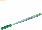 Faber Castell Folienschreiber Multimark gr&uuml;n non permanent 0,6