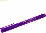 10 x Faber Castell Fineliner Broadpen 1554 0,8 mm magenta
