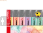 Stabilo Textmarker Boss Original Pastel Etui VE=6 St&uuml;ck
