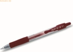 12 x Pilot Gelschreiber G2-7 0,4 dunkelrot