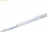 Pentel Geltintenroller Hybrid Gel Grip Pastell 0,4mm wei&szlig;