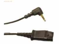 Plantronics Poly Kabel 2,5mm Klinke auf QD für Alcatel/Panasonic/Gigas