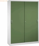 CP Werkzeugschrank 214900S10059 8 B&ouml;den 1950x1600x400mm lichtgrau/rese