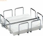 APS Serviettenhalter 11763 19x19cm Metall verchromt